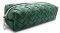 W7 WEAVED SLIM COSMETICS CASE - GREEN 20�15CM