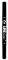 EYELINER W7 LOVE LINE & HEART STAMP BLACK 2,5...