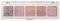 ������ ����� MUA EYESHADOW PALETTE 5 SHADE UT...