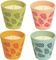  CITRONELLA UNIKER HAWAI TERRACOTA POT     (80X70MM)