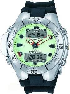 ����� CITIZEN PROMASTER AQUALAND III DIVERS LUMBRITE DIAL JP1060-01W