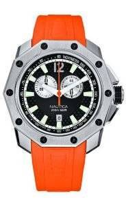   NAUTICA MARINE ORANGE RUBBER