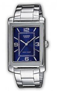   CASIO COLLECTION STAINLESS STEEL BRACELET LUE DIAL