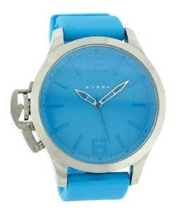 ��������� ����� OOZOO STEEL XL LIGHT BLUE RUBBER STRAP