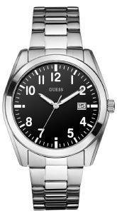 GUESS STAINLESS STEEL BRACELET BLACK DIAL