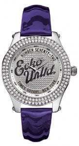   MARC ECKO MIDSIZE ROLLIE PURPLE LEATHER STRAP