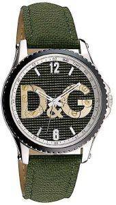   D&G SESTRIERE GENTS GREEN LEATHER STRAP