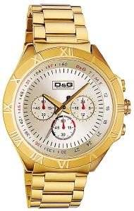   D&G PAMPELONE STAINLESS STEEL CHRONOGRAPH