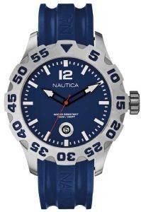   NAUTICA BFD101 DARK BLUE RUBBER STRAP