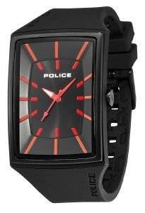   POLICE BASEL VANTAGE-X BLACK RUBBER STRAP