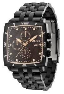   POLICE PATRON CHRONOGRAPH BLACK PLATTED BRACELET