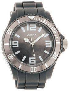 ������� ����� OOZOO TIMEPIECE GREY RUBBER STRAP