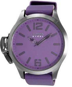 ��������� �����  OOZOO STEEL XL PURPLE RUBBER STRAP