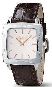 ΑΝΔΡΙΚΟ ΡΟΛΟΙ MOSCHINO TIME FOR BLOOM BROWN LEATHER STRAP ΑΝΔΡΙΚΟ ΡΟΛΟΙ MOSCHINO TIME FOR BLOOM BROWN LEATHER STRAP