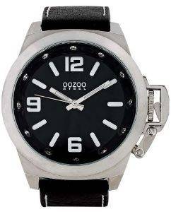 ΓΥΝΑΙΚΕΙΟ ΡΟΛΟΙ OOZOO STEEL XL BLACK CRYSTAL LADIES ΓΥΝΑΙΚΕΙΟ ΡΟΛΟΙ OOZOO STEEL XL BLACK CRYSTAL LADIES