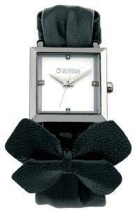   MORGAN DE TOI BLACK LEATHER STRAP