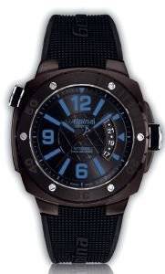  O ALPINA ADVENTURE DIVER AUTOMATIC BLACK RUBBER STRAP