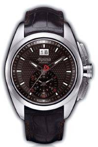 ΑΝΔΡΙΚΟ ΡΟΛOΙ ALPINA CLUB CHRONOGRAPH BLACK LEATHER STRAP ΑΝΔΡΙΚΟ ΡΟΛOΙ ALPINA CLUB CHRONOGRAPH BLACK LEATHER STRAP