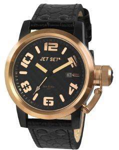  O JET SET SAN REMO XL BLACK LEATHER STRAP