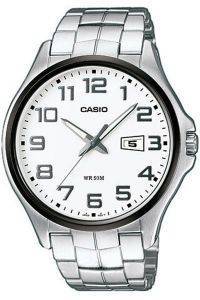 ������� ����� CASIO COLLECTION STAINLESS STEEL BRACELET WHITE DIAL