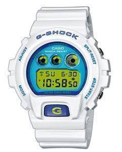 ������� �����  CASIO G-SCHOCK ROUGH WHITE LEATHER STRAP DW6900CS7ER