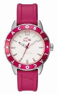 I O LACOSTE RIO SPORTSWEAR LIGHT PINK RUBBER STRAP