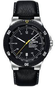 ΑΝΔΡΙΚO ΡΟΛOΙ LACOSTE SPORT NAVIGATOR BLACK LEATHER STRAP ΑΝΔΡΙΚO ΡΟΛOΙ LACOSTE SPORT NAVIGATOR BLACK LEATHER STRAP