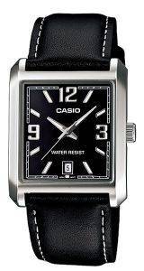 CASIO COLLECTION BLACK LEATHER STRAP BLACK DIAL MTP-1336L-1AEF CASIO COLLECTION BLACK LEATHER STRAP BLACK DIAL MTP-1336L-1AEF