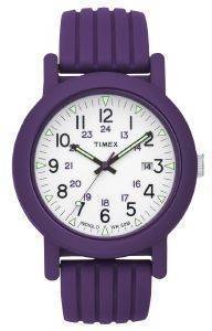 TIMEX ORIGINALS CAMPER PURPLE RUBBER STRAP TIMEX ORIGINALS CAMPER PURPLE RUBBER STRAP