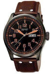 ESPRIT AXIS BROWN LEATHER STRAP
