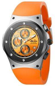 ELLESSE PRIMA SKI CHRONOGRAPH ORANGE RUBBER STRAP ELLESSE PRIMA SKI CHRONOGRAPH ORANGE RUBBER STRAP