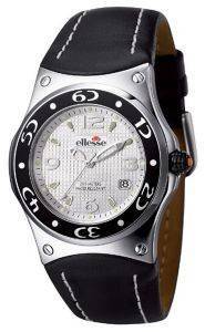 ELLESSE PRIMA SKI BLACK LEATHER STRAP