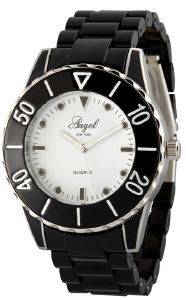 ANGEL BLACK RUBBER STRAP