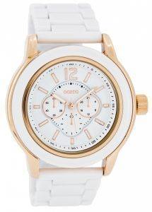 OOZOO �IMEPIECES WHITE PLASTIC BRACELET