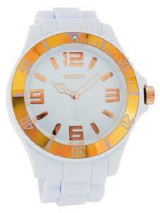 OOZOO �IMEPIECES WHITE PLASTIC BRACELET