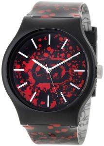 MARK ECKO MIDSIZE BLACK AND RED ARTIFAKS FASHION