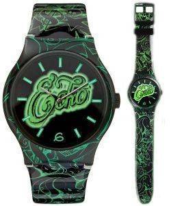 MARK ECKO MIDSIZE BLACK AND GREEN ARTIFAKS AFTER-GLOW