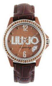 ΡΟΛΟΙ CROCO TLJ115 LIU JO ΚΑΦΕ STRASS ΡΟΛΟΙ CROCO TLJ115 LIU JO ΚΑΦΕ STRASS