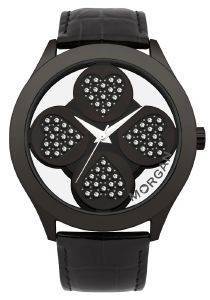 MORGAN DE TOI BLACK LEATHER STRAP