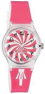 MOSCHINO TEEN ΡΟΛΟΙ BE FASHION LOLLIPOP ΡΟΖ MOSCHINO TEEN ΡΟΛΟΙ BE FASHION LOLLIPOP ΡΟΖ