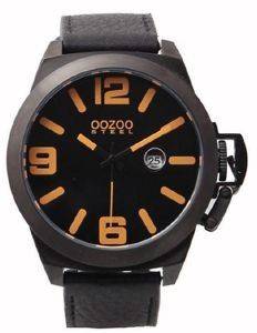   OOZOO STEEL LEFTY XL BLACK LEATHER STRAP