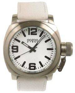 ��������� ����� OOZOO STEEL XL WHITE LEATHER STRAP