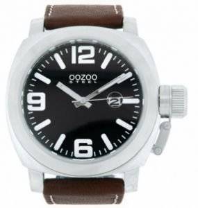   OOZOO STEEL XXL BROWN LEATHER STRAP