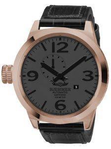 �������  ����� HAEMMER AUTOMATIK NOBLES HM-09 ZB GRAU-SCHWARZ SCHWARZES LEDER