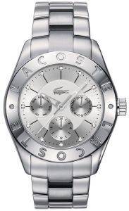 ��������� ����� LACOSTE 2000761 BIARRITZ DAMENUHR STAHLBAND SILBER MULTIFUNKTION