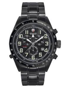   SWISS MILITARY HANOWA NIGHT RIDER III CHRONOGRAPH 06-5199.13.007