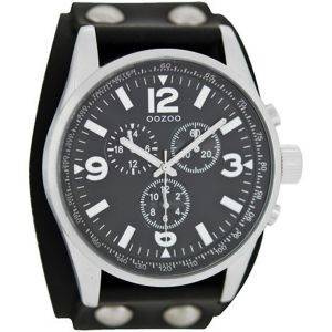 ΑΝΔΡΙΚΟ ΡΟΛΟΙ OOZOO TIMEPIECES BLACK LEATHER STRAP C6444 ΑΝΔΡΙΚΟ ΡΟΛΟΙ OOZOO TIMEPIECES BLACK LEATHER STRAP C6444