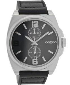    OOZOO XL IMEPIECES BLACK LEATHER STRAP C6759