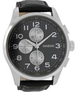 �������  ����� OOZOO XXL �IMEPIECES BLACK LEATHER STRAP C6769