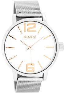 ΓΥΝΑΙΚΕΙΟ ΡΟΛΟΙ OOZOO TIMEPIECES SILVER METAL STRAP C7976 ΓΥΝΑΙΚΕΙΟ ΡΟΛΟΙ OOZOO TIMEPIECES SILVER METAL STRAP C7976